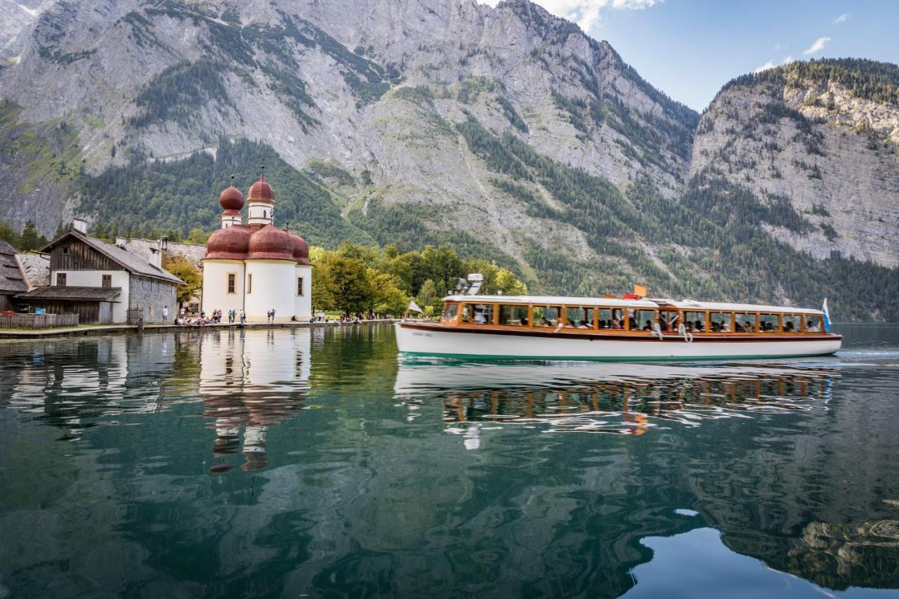 Exklusive Fewo Drachleck Mit 3 Schlafzimmern & Panoramabergblick In Bester Lage Schönau am Königssee Exterior foto